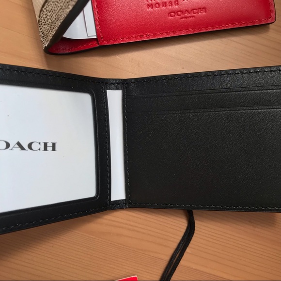 ❤️ 🐭 Coach Disney Mickey Mouse X Keith Haring 3 In 1 Wallet - Picture 15 of 16